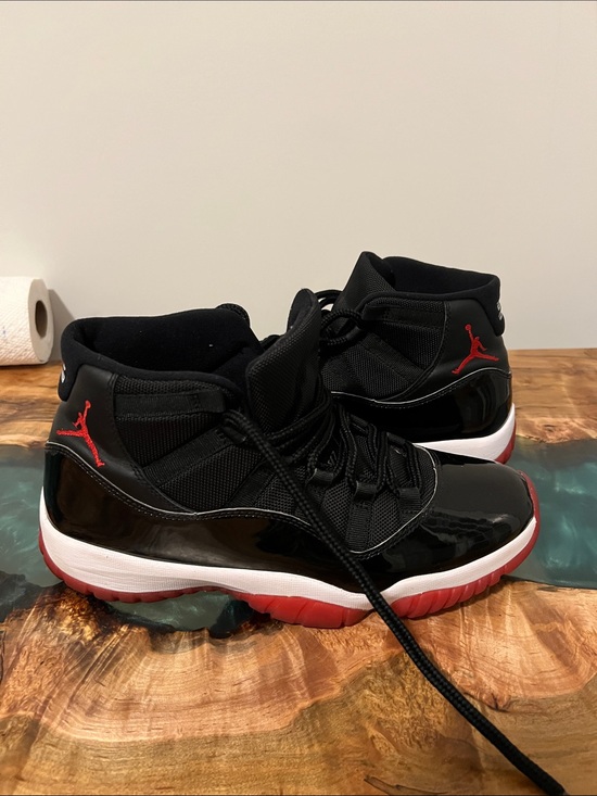 Jordan Other - Jordan 11 Retro Playoff Bred Black and Red High-Top Sneakers